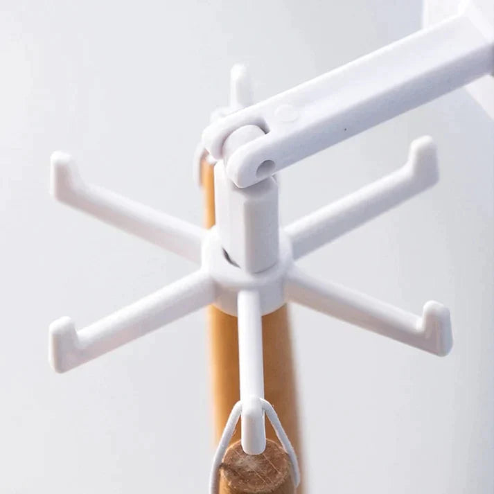 SpinHook: 360° Rotating Hook for Kitchen Organization (Pack of 2)