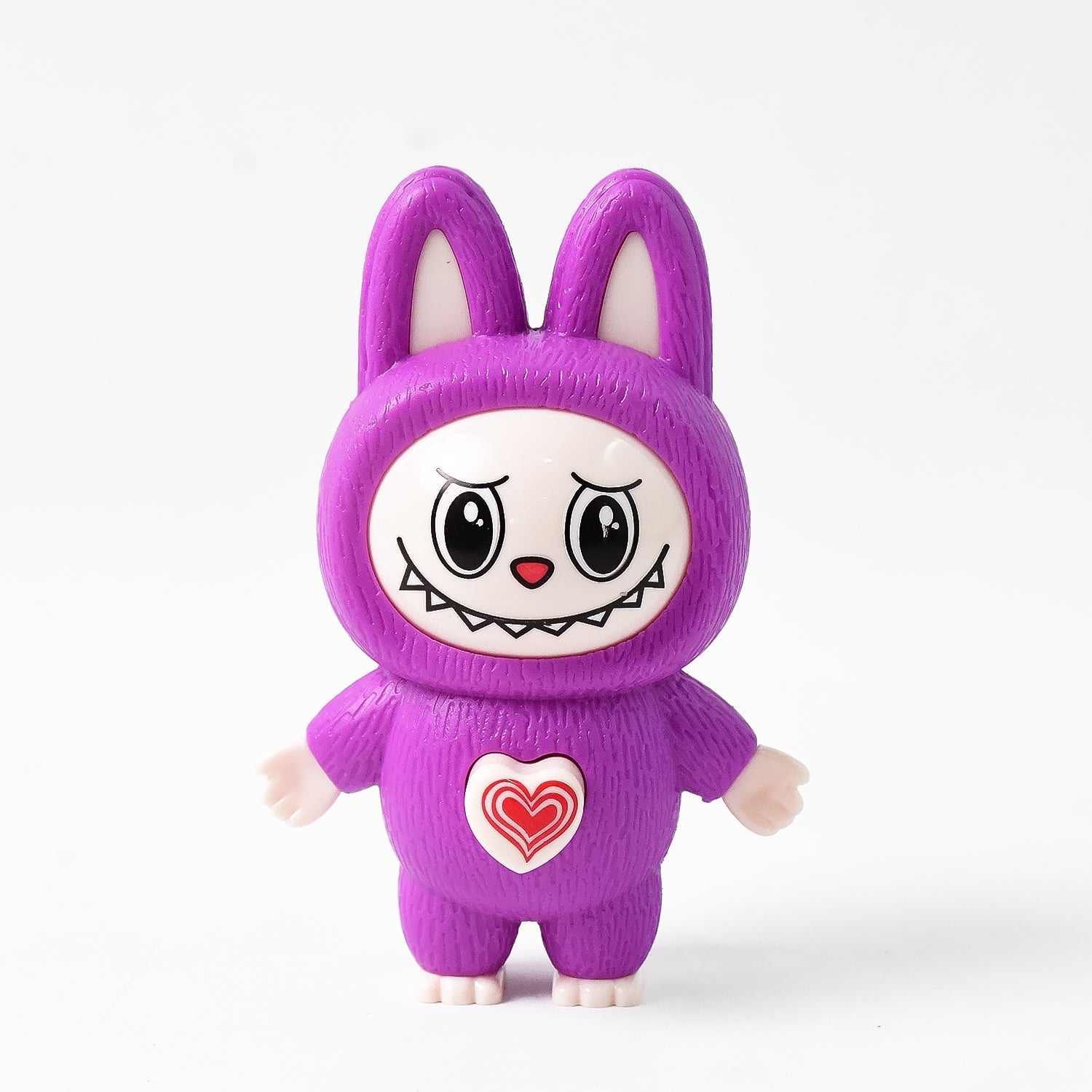 KeyBuu: Face-Changing Labubu Keychain Toy with Built-in Key Holder, Flip Expression Keychain & Gift for Kids & Collectors