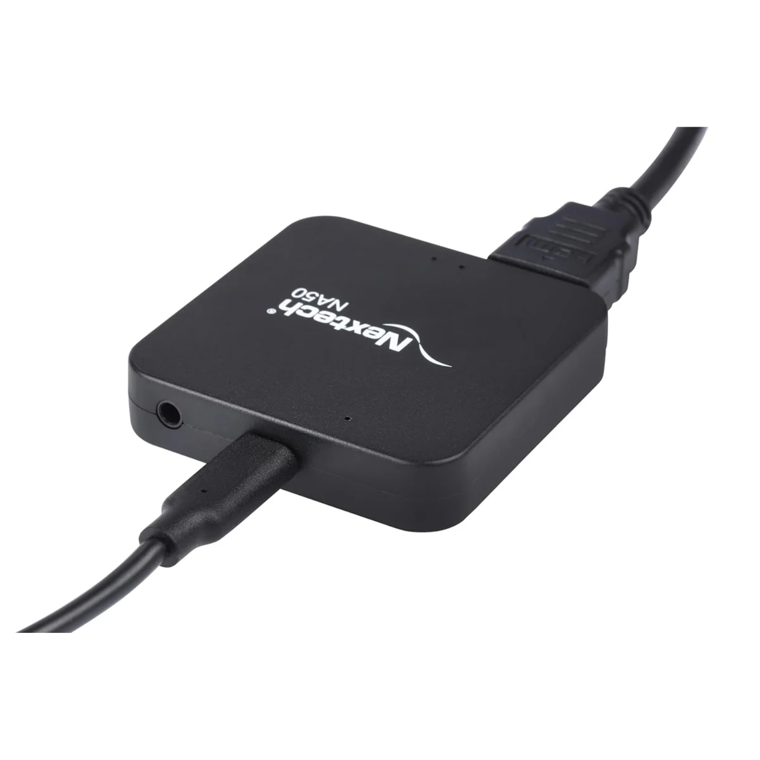 Nextech HDMI Capture Card – 4K@30Hz Pass-Through, Ultra-Low Latency Loop-Out, USB 3.0 Plug & Play, AUX Audio Input – Compatible with PS5, Xbox, Camera, PC for Streaming & Recording