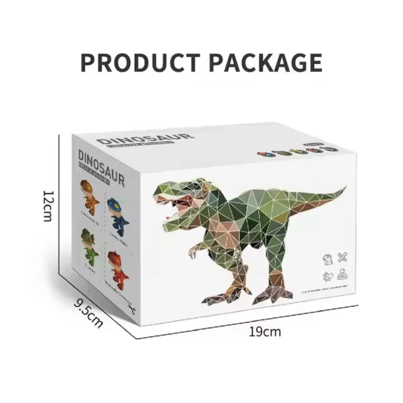 DinoKit: Unique 5-in-1 Dinosaur Stationery Set with Pencil Case & Writing Essentials – Fun School Supplies & Perfect Gift for Kids