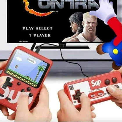 RetroGame: Handheld Gaming Console with 400 Classic Built-in Games, 3.0-Inch Screen & Rechargeable Battery