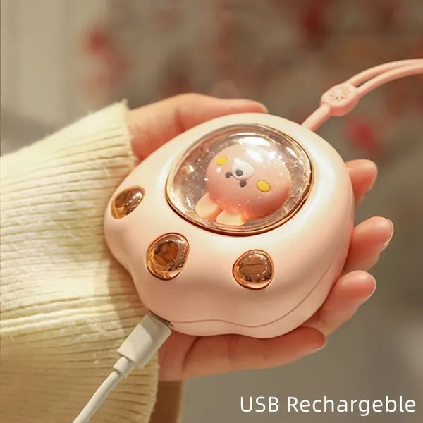 Pawm: USB-C Rechargeable Hand Warmer, Cute Cat Paw Portable Heater for Winter with Fast Heating for Men & Women