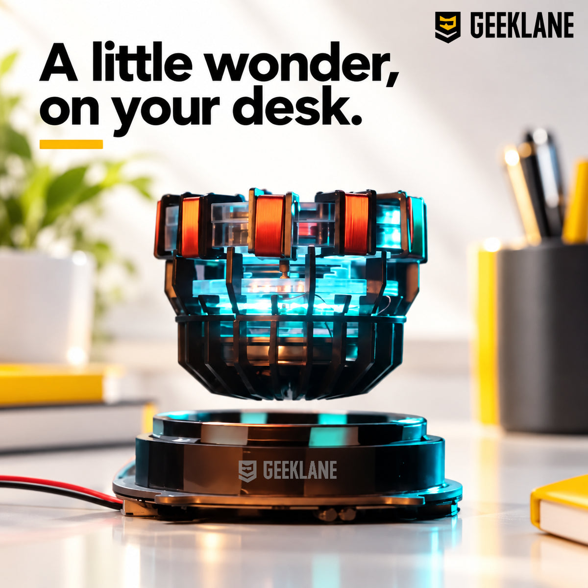 Arcnex — desk display overview.