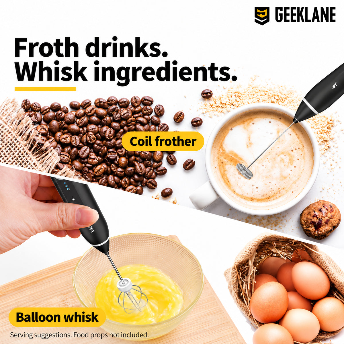Baristix — frother and packaging.