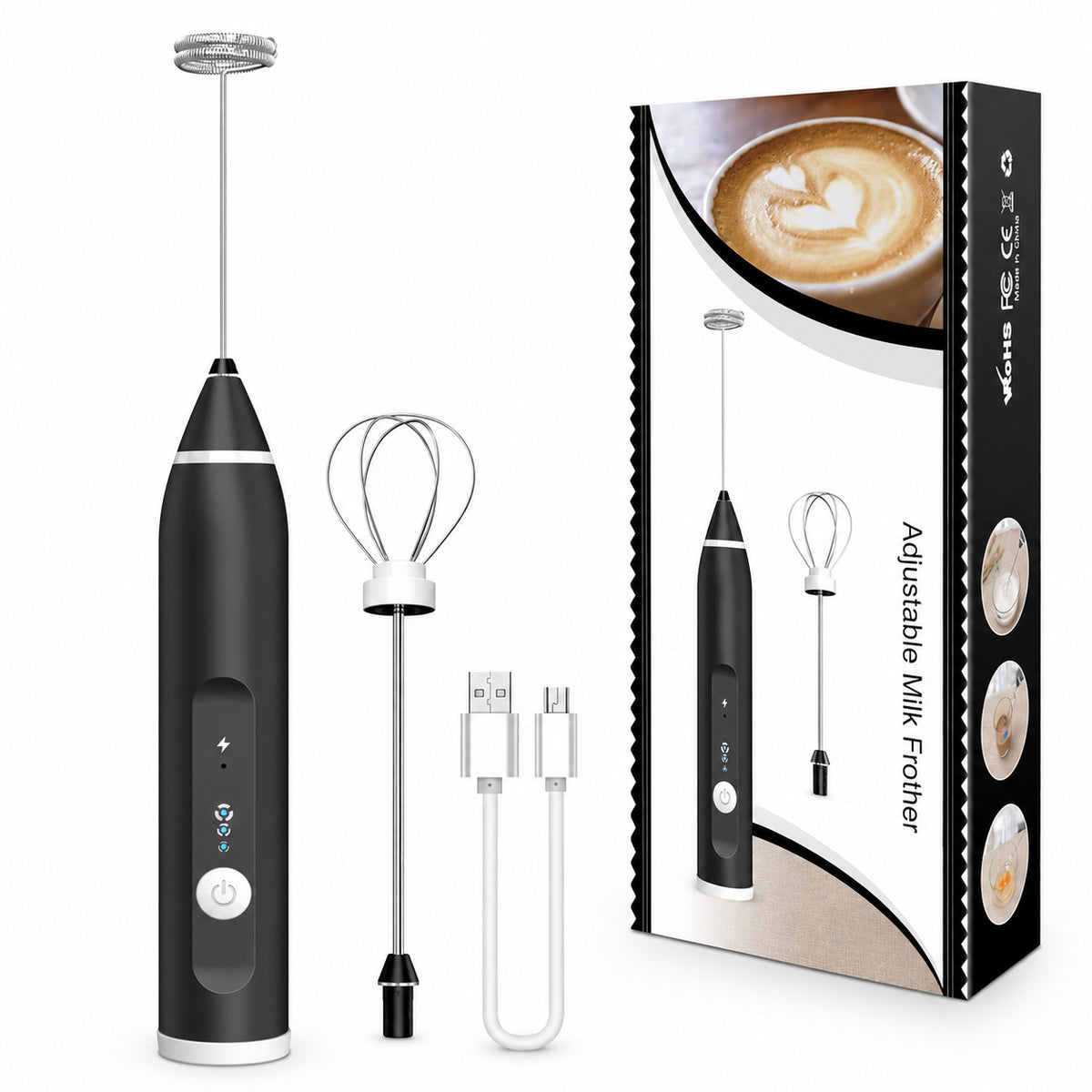 Baristix — milk frother kit.