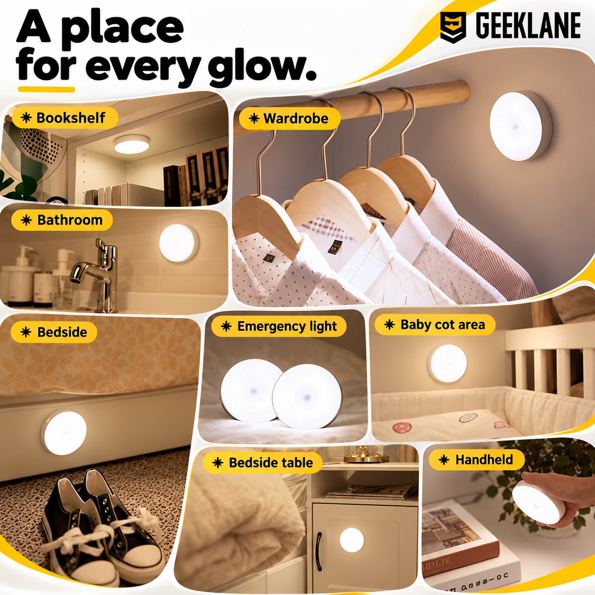 Lumiq — home placement examples.