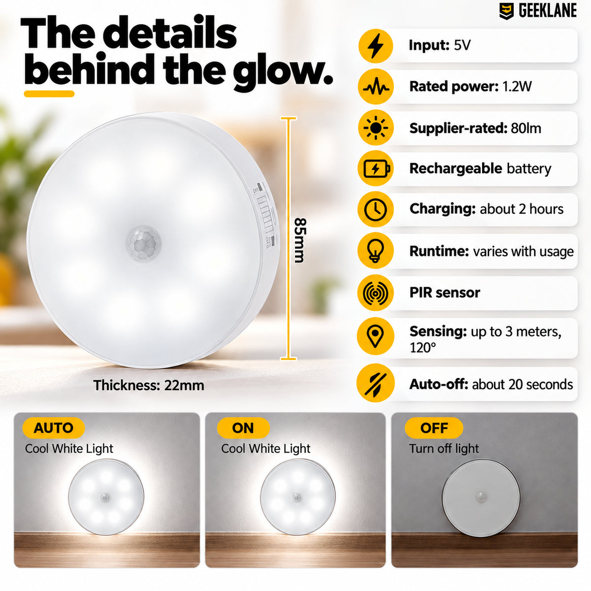 Lumiq — light hardware details.