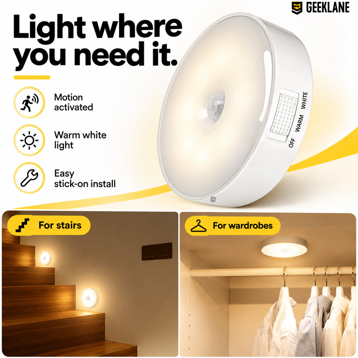 Lumiq — room lighting.