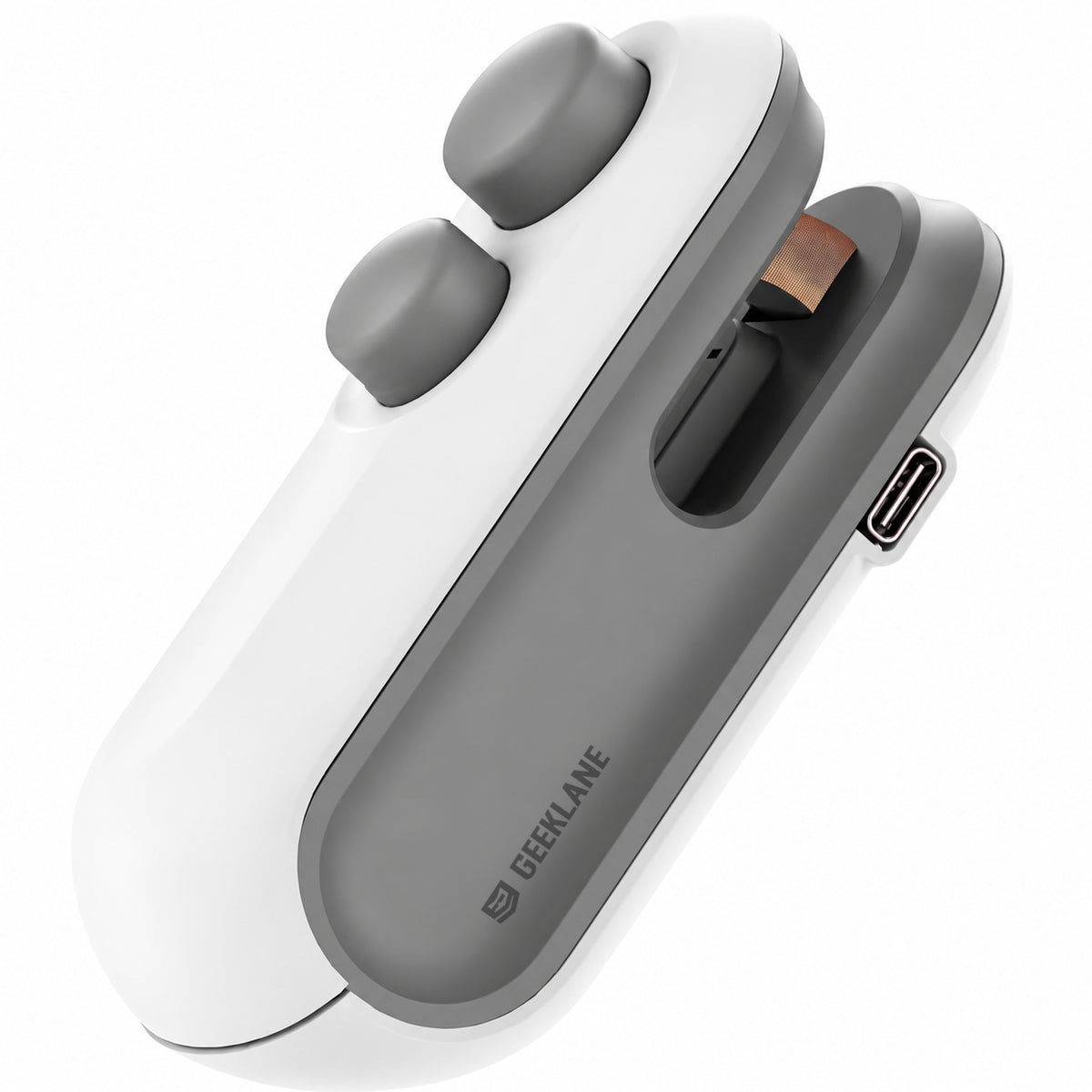 Sealy — white background mini sealer.
