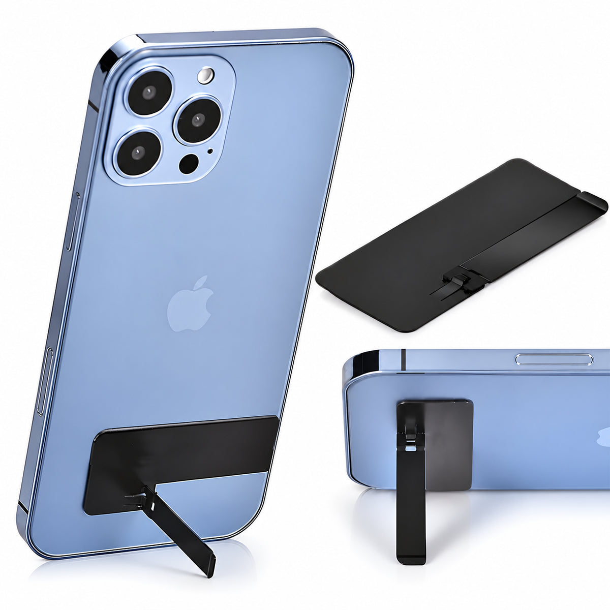 Sticky — phone stand in portrait and landscape use.
