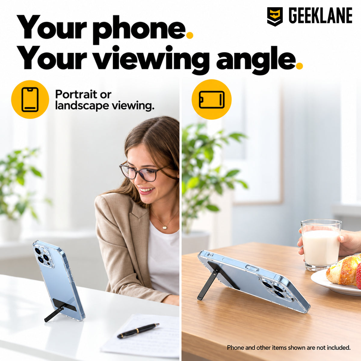 Sticky — phone viewing setups.