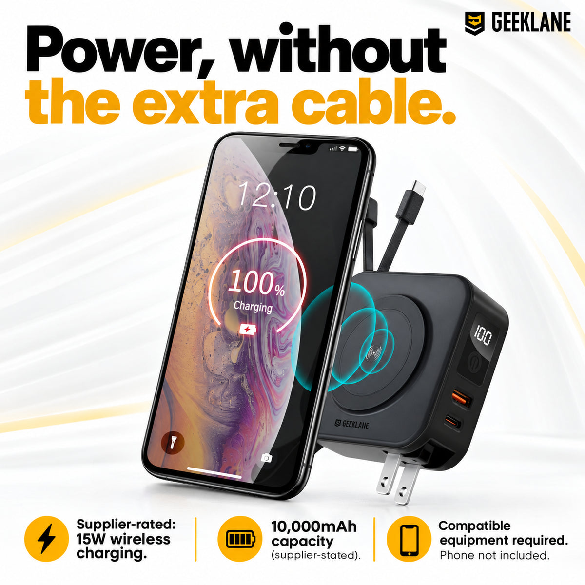 Voyager — charging hardware.