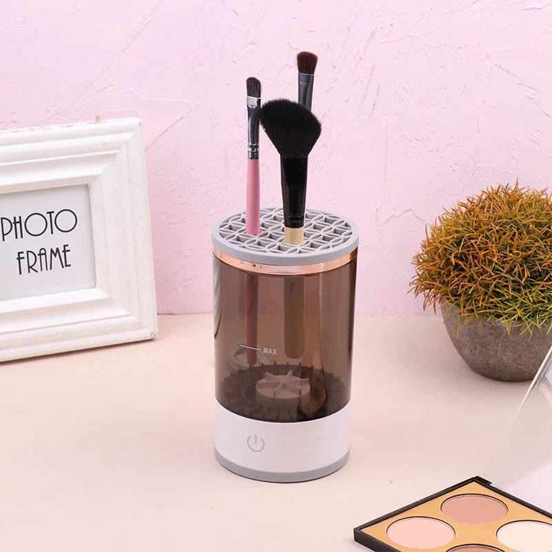 Sonic: Automatic Electric Makeup Brush Cleaner & Spinner for Quick & Deep Cleaning of All Brush Sizes