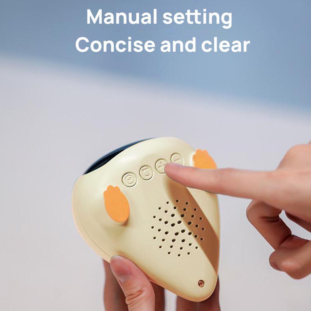 DinoWake: Cute Dinosaur Digital Alarm Clock with Dual Alarms, Adjustable Volume & Snooze Function