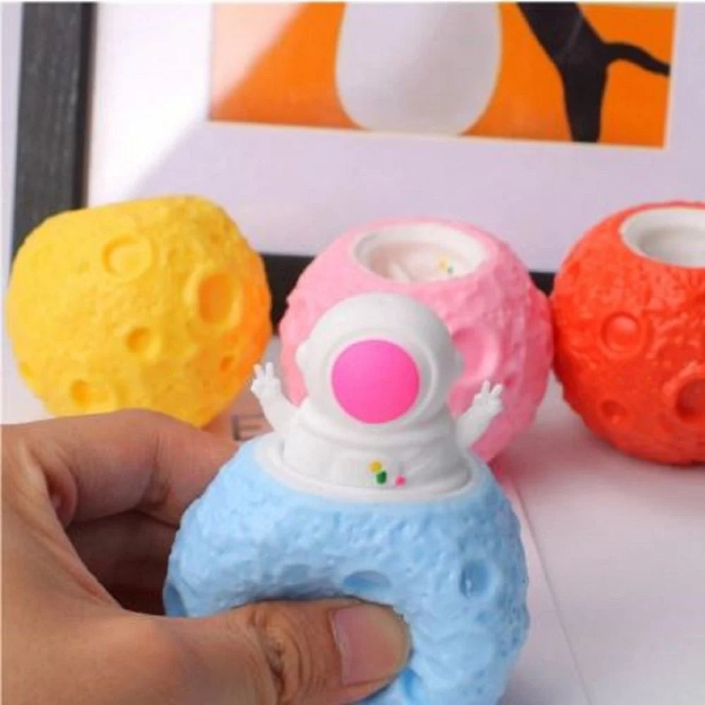 Yeet: Space Explorer Pop-Up Squeeze Fidget Toy for Stress Relief & Fun (Pack of 2)