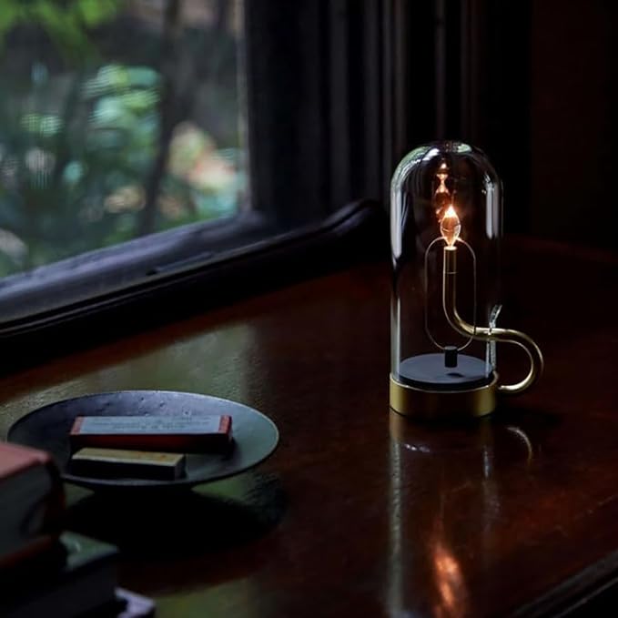 MagGlow: Rechargeable Magnetic Swing Atmosphere Lamp with USB Charging for Bedroom, Bedside & Home Décor